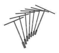pgroup T - Handle Metric Socket Wrench Set 6- Point（6mm, 8mm, 10mm, 11mm, 12mm, 13mm, 14mm ） Cr-V Steel Hex Socket for Motorcycle Bicycle Repair (7Pack)