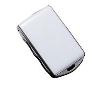 PGVXEM Car Key Case Fob Compatible With Polestar 1 2 3 4 5 6 2021 2022 Remote Replace Modification Shell Protection Cover Bag Auto Accessories(Style 3 White)