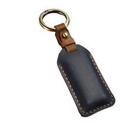 PGVXEM Leather Car Key Case Key Bag Car Smart Key Fob Cover Shell Compatible With S60 V60 S90 V90 Xc40 C40 Xc60 Xc90(Blue)