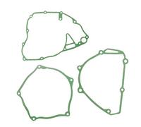 PGVXEM Motorcycle Engine Generator Crankcase Clutch Cover Gaskets Kit Compatible With KX250F 2009-2016 KX250 F KX 250F(Gasket kit)