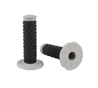 PGVXEM Pro Taper Grip Handle Dirt Bike Rubber Grips 22mm Handle Grip Double color Pillow Top Motorcycle Grips For Motocross Motorcycle(Grey)