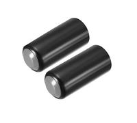 PGX2 Microphone Tail Cover Replacement for Shure PGX2/SM58 Handheld Wireless Transmitter, Black, 2 Pack