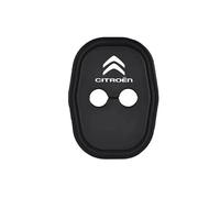 PGYQF 4 pcs Car Door Lock Protectors for Citroën C1 5-türig (2.Generation ab Bj.2014), Foldable Door Lock Protector Noise Reduction Protectors Anti-Collision Car Accessories