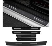 PGYQF 5 PCS Car Door Sill Protector for Renault ZOE BFM I 2012-2024, Carbon Fiber Door Sill Strip Anti-Scratch,Lasting and Waterproof,Easy To Install