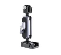 PGYTECH Adhesive 3M Helmet Mount with Quick Release Plate for DJI / GoPro / Insta360 ONE RS / ONE X2 / X3 - Ideal for bike snowboarding and ski, adjustable ball heads allows tilt 360 rotation.