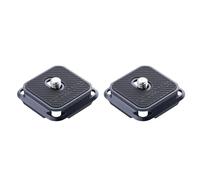 PGYTECH Arca-Swiss Quick Release Plate, Multi-Directional Mounting, Compatible with Sony, Canon, Nikon, and Most Camera Systems (Two Plates)