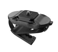 PGYTECH Beetle Camera Clip V2 with Plate for Backpack Strap | Camera quick release clip for backpack strap, Dual-Lock security. Fits 1-20 mm, non-slip hold, Arca-compatible.