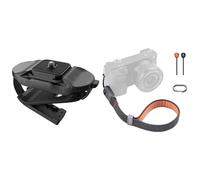 PGYTECH Beetle Camera Clip V2+Wrist Strap Air, Adjustable Quick Release Hand Strap Compatible for DSLR or Mirrorless Camera