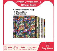 PGYTECH Wrapping Cloth (Board Pattern), Small, 13.8 x 13.8 inches (350 x 350 mm), Camera Protection, Cleaning Cloth, Lens Protection, Protective Wrap, Mirrorless, SLR Camera, Action Camera, Surface