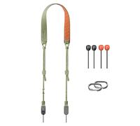 PGYTECH Camera Shoulder Strap Air, Camera Strap Quick Release Leather-like Surface with Braided Ropes, Adjustable Camera Neck Strap for Nikon/Canon/Sony/Fuji SLR Digital Cameras(Grass Green)