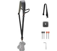 PGYTECH Camera Strap Pro, Quick Release Heavy Duty Camera Shoulder Strap With Detachable Underarm Strap, Professional Camera Harness, Leather Ergonomic Shoulder Pad for DSLR/Mirrorless Cameras, Black