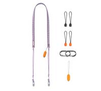 PGYTECH Camera Strap Slim Adjustable Quick Release Shoulder Strap 820-1360mm Lightweight Mixed Colour Neck Strap for Mirrorless/Compact/Instax/Digital Cameras, Trendy Style, Lilac Purple