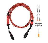 PGYTECH Camera Strap Slim Adjustable Quick Release Shoulder Strap 820-1360mm Lightweight Neck Strap for Mirrorless/Compact/Instax/Digital Cameras, Outdoor Style, Blaze Red