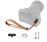 PGYTECH Camera Wrist Strap Slim Quick Release Adjustable for Compact/Mirrorless/Instant Cameras, Camera Phone Strap Compatible with Sony RX100/Canon G7X/Ricoh GR/Leica/Fujifilm, Vintage Style, Brown