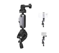 PGYTECH CapLock Bike Motorcycle Handlebar Mount for DJI OSMO 360/Action 6/5 Pro/Pocket 3, Clamp for Gopro Hero 13/12/11, for Insta360 Ace Pro 2/X5/ONE RS Action Camera with 1/4"-20 Thread Adapter