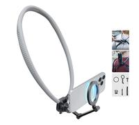 PGYTECH CapLock Magnetic Smartphone Neck Mount, Cell Phone Holder for iPhone 15/14/13 Seires and Android Phones, Hand Free POV/Vlog Selfie Mount for DJI, Gopro and Insta360 Action Cameras