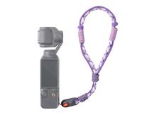 PGYTECH Hand Strap for DJI Osmo Pocket 4/3, Quick Release Protective Wrist Strap, Durable High-Strength Polyester, 10kg Load Capacity, Aurora Purple