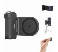 PGYTECH MagCam 2 Phone Grip, 3-in-1 Modular Kit, Bluetooth Remote & Charging Handle & MagSafe Magnetic Wireless Charging Stand, for iPhone 12-17/Android 14 (Black)