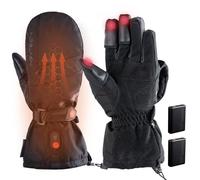 PGYTECH Master Graphene-heated Photography Gloves for Men Women Winter, Type-C 4000mAh Battery Heated Glove 3 Heating Level, Non-slip Touchscreen Waterproof Outdoor Gloves for Drone Skiing Cycling (M)