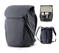 PGYTECH OneGo 2 Camera Backpack 25L with Laptop ipad Compartment, Water-Resistant Camera Bag for Urban & Travel Photography Compatible with Sony/Canon/Nikon/DSLR/SLR Mirrorless Cameras, Matte Black