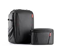 PGYTECH OneMo 2 Photography Camera Backpack 25L, Expandable to 33L, Black | Includes 2-in-1 Shoulder Bag, Laptop Compartment, Waterproof Rain Cover, Professional Organization, DSLR, Mirrorless, Drone