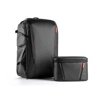 PGYTECH OneMo 2 Photography Camera Backpack 35L, Expandable to 45L, Black | Includes 2-in-1 Shoulder Bag, Laptop Compartment, Waterproof Rain Cover, Professional Organization, DSLR, Mirrorless, Drone