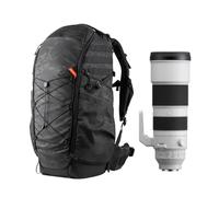 PGYTECH OnePro ST Super Telephoto Camera Backpack Fit 600-1200mm Lens,Black