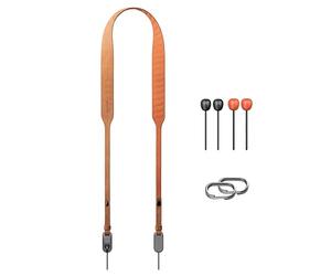 PGYTECH Retro Style Camera Shoulder Strap - Air Quick Release, Adjustable 1200~1400mm Neck Strap for Nikon/Canon/Sony/Fuji Compact Cameras (Earth Brown)