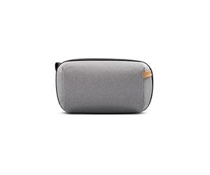 PGYTECH Tech Bag, Electronics Travel Organizer for Cable, Charger, Power Bank, SD Card & More Accessories, Carry Storage Pouch for Daily Items, Grey