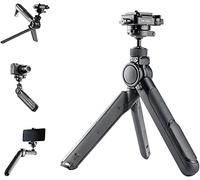 PGYTECH UK Mantispod PRO Vlogging Tripod with Snaplock Mini Reverse Ball Head, Arca Swiss Plate and Phone Holder (P-CG-020),Black