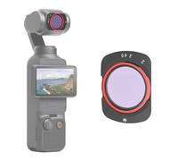 PGYTECH VND Filter for DJI Osmo Pocket 4/3 (2-5 Stop), Adjustable ND4 ND8 ND16 ND32 Lens Filter with Professional Optical Glass, Magnetic Quick-Release Camera Accessory
