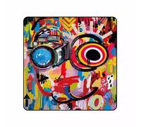 PGYTECH Wrapping Cloth (Graffiti Pattern), Medium Size, 17.7 x 17.7 inches (450 x 450 mm), Camera Protection, Cleaning Cloth, Lens Protection, Protective Wrap, Mirrorless, SLR Camera, Action Camera,