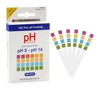 PH 1-14 Test Indicator - PH 1-14 Litmus Test Paper For Water Testing,Ph Strips Ph Test Paper 100 Stri- For Saliva, Soap, Urine, Food, Liquids, Water With Soil Testing, Lab Monitoring