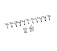 PH 2.0 mm 2-pin Board-to-Wire Crimp Connector Plug + PCB Socket + Crimps, Pack of 20 Compatible With JST PH