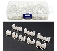 PH 2.0mm Socket Kit Compatible with JST-PH 2.0mm Pitch PCB Connectors Through-Hole Side Entry Type Right Angle Stemma