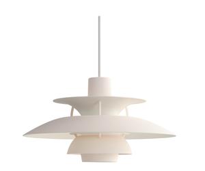 PH 5 Mini Monochrome Pendant light Louis Poulsen Pale Blush - 5714693024575