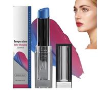 PH Adjusting Lip balm,Colour Changing Lipstick,Temperature Changing Li-Pstick,Tinted Li-P Balm,Long-Lasting Moisturizing And Hydrating,Compact&Convenient(Blue Turns Pink)