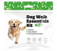 pH Advantage Dog Walk Essentials Kit to Go, Portable Pet Care Pack with Bowl, Food, Treats and Waste Bags (1)