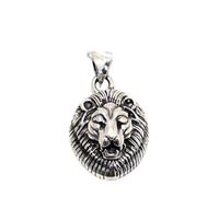 PH Artistic Charm Lion Pendant 925 Sterling Silver Women Men Kids Unisex Handmade Gift H799