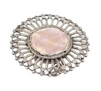 PH Artistic Ring Antique Old Silver Glass Material Temple Tribal Traditional Women Handmade i162