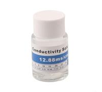 PH Buffer Calibration Solution, 12.88 /cm Conductivity & Salinity Standard, 25 mL Buffering Agent for Lab and Field Testing(12.88MS/CM)