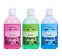 pH Buffer Calibration Solution, 4.00 7.00 & 10.01 pH Calibration Packets, Each 500mL(16.9Fl oz) pH Meter Calibration Solution for All pH Tester, pH Buffer Solution Kit, pH Meter Calibration Solution