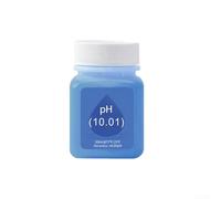 pH Calibration Solution 50ml, 4.0/7.0/10.0 Buffer Solution Kit with ORP222mv Storage for pH Probe Protection, Color Coded Labels, Laboratories and Hydroponics(10.01)