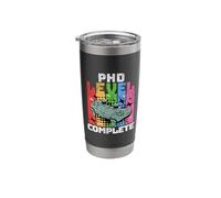 Ph.D. Level Complete | PhD Defense | PhD Graduation | Doctor Stainless Steel Insulated Tumbler
