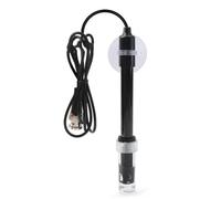 PH Electrode Probe, 0-14 pH Range BNC Sensor for Aquarium Lab Meter, Fast Response PC Body
