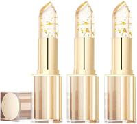 Ph Lipstick Colour Changing, Clear Lip Stick That Changes Color, Tinted Lip Balm, Lipstick Sets for Women, Suitable for All Skin Tones, Moisturizing Glossy Shine Lip Stick for Women (3 PCS)