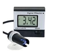 PH MEASURING INSTRUMENT METER TESTER + 220 ADAPTER AQUARIUM POND POOL P06