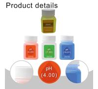 pH Meter Calibration Solution Kit (pH 4.00, 7.00, 10.01 Buffers) for Accurate Two-Point Calibration, ORP 222mV Reference Solution, Laboratory & Hydroponics Use