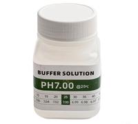 pH Meter Calibration Solution Set 50ml Bottles with pH 4.00, 7.00, 10.01 Buffer Fluids and ORP 222mV Standard, Conductivity 12.88ms/cm & 1413µs/cm (7.00)