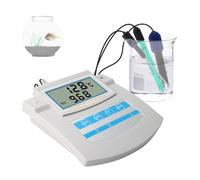 PH Meter, Digital Water Quality Monitor with Temperature Compensation, Data Saving Function for Swimming Pool, Aquarium, Laboratory Use